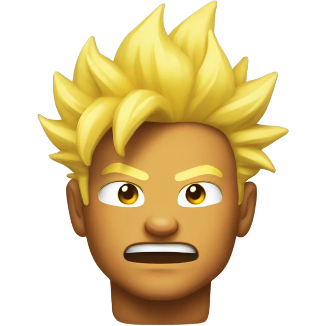 Super saiyan pillow emoji