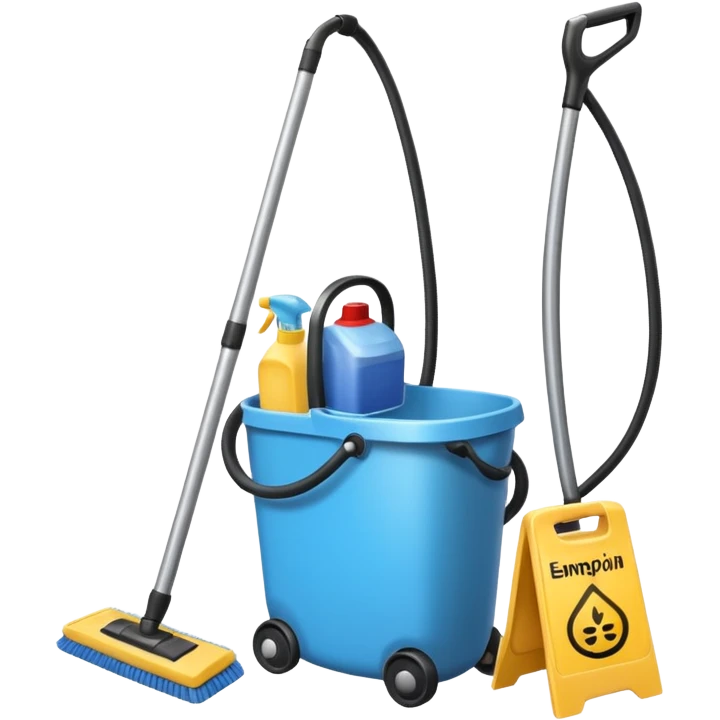cleaning equipments emoji