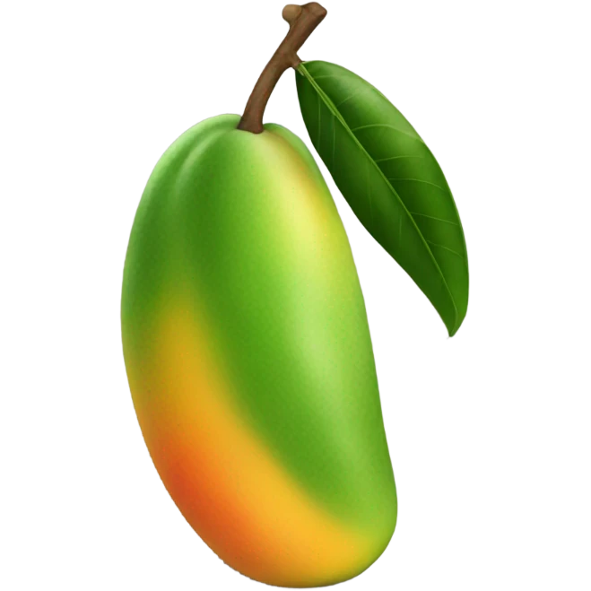 Realistic Mango emoji