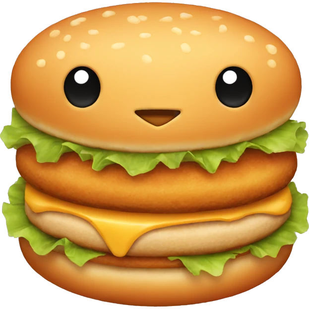 chicken patty emoji