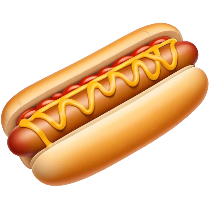 one hotdog emoji