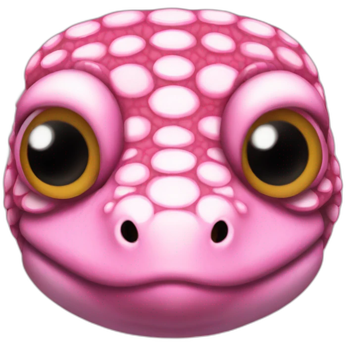 tegu lizard pink emoji