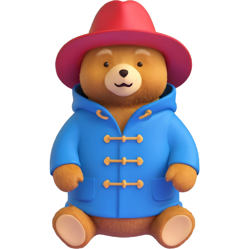 Paddington Bear emoji