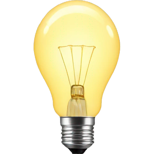 bulb emoji