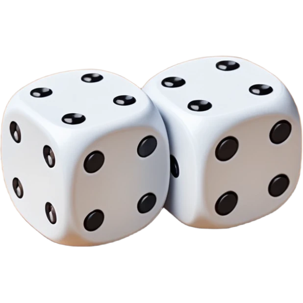 two dices emoji