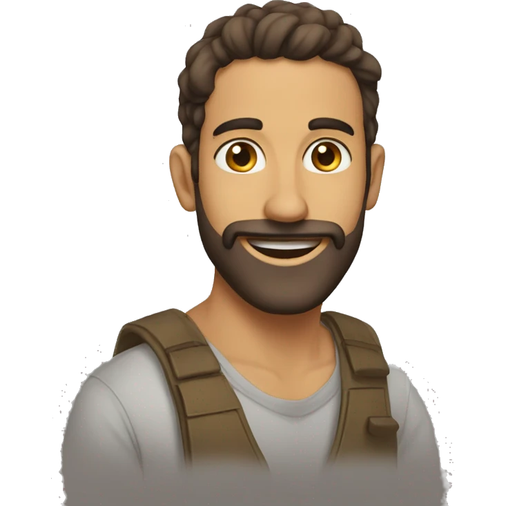 دباب يرتدي نظرة ولديه جبها emoji