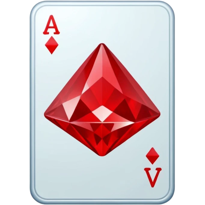 card symbol diamond emoji