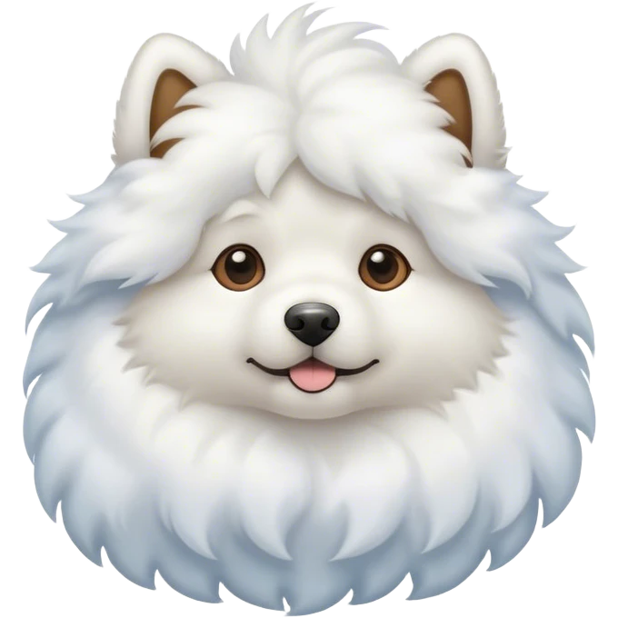 Cloud fluffh dog emoji