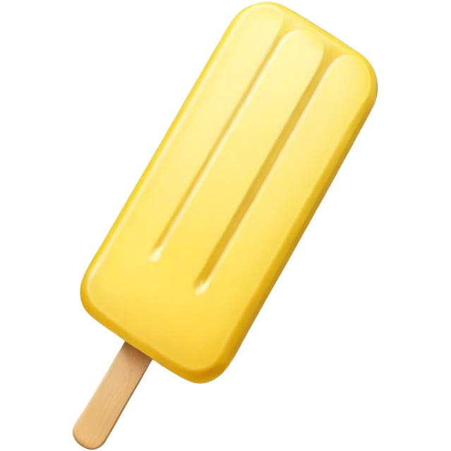 make a popsicles Banana emoji