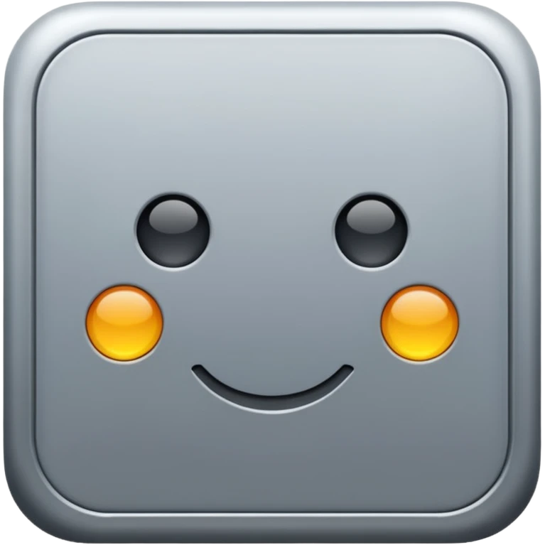 Grey square  emoji