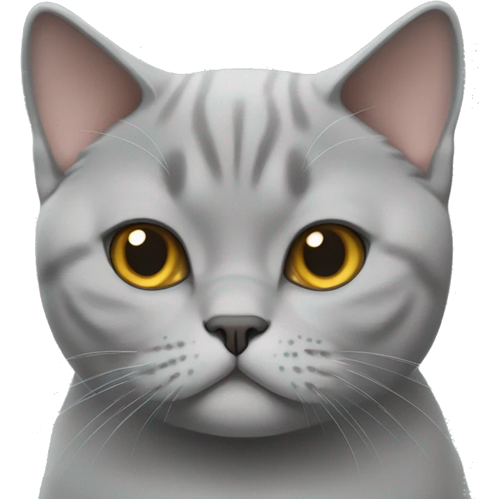 British shorthair cat emoji