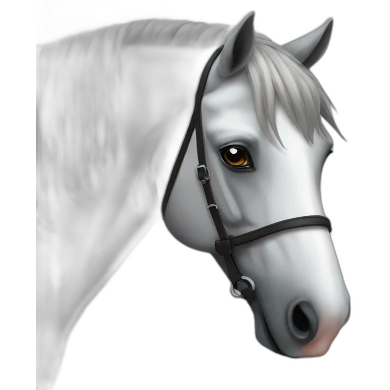 Percheron horse emoji