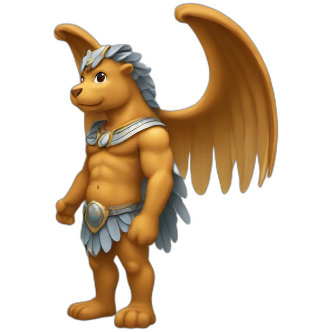 Hippokrates with wings emoji