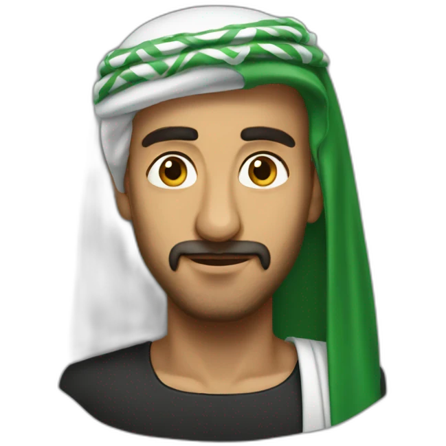 an very important man from Saudi arabia emoji