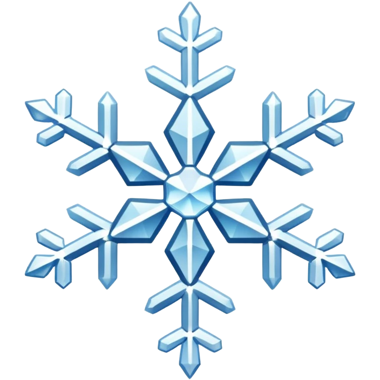 flocon de neige emoji