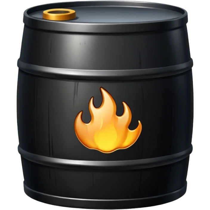 generate a realistic a barrel of oil emoji