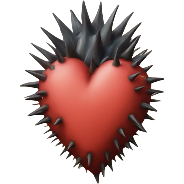 Spiky heart emoji
