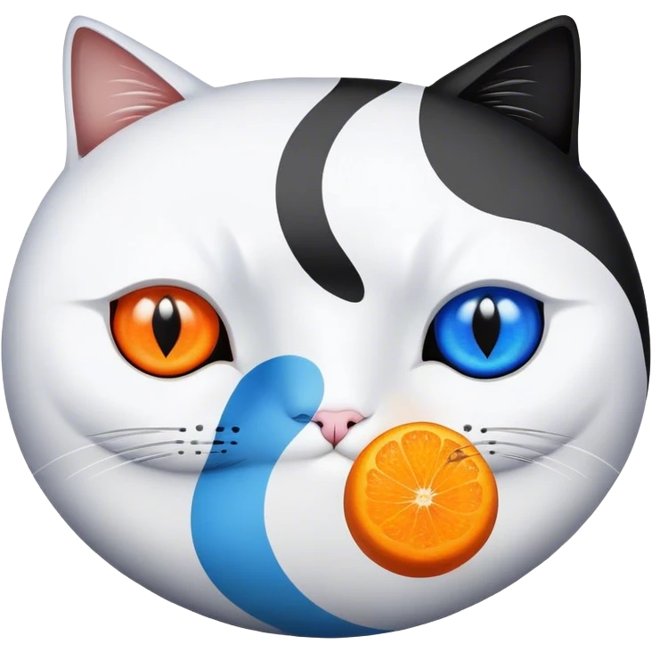 yin yang cats emoji