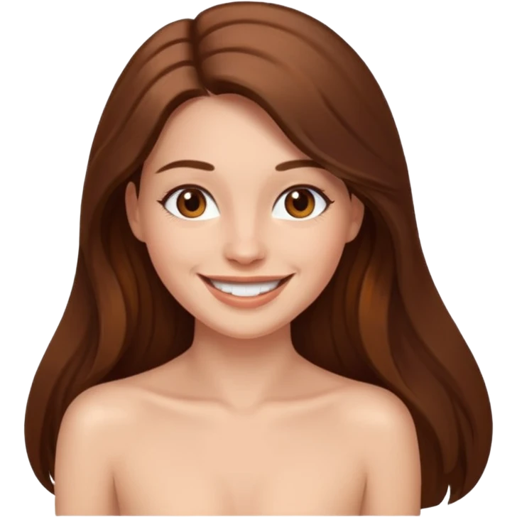 Topless woman emoji