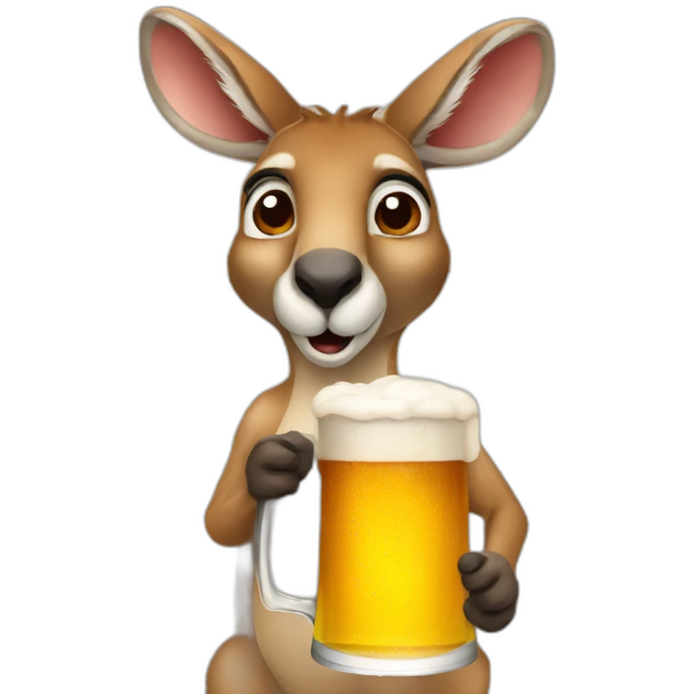 kangaroo-with-beer emoji