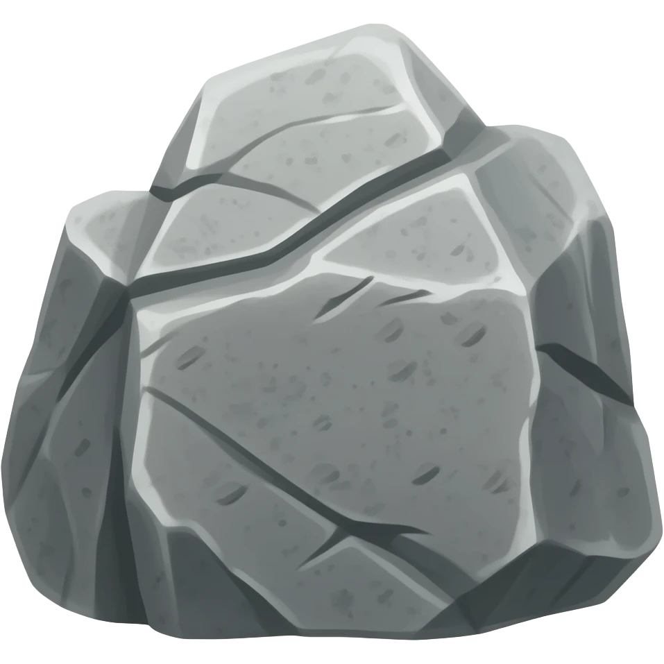 Rock emoji