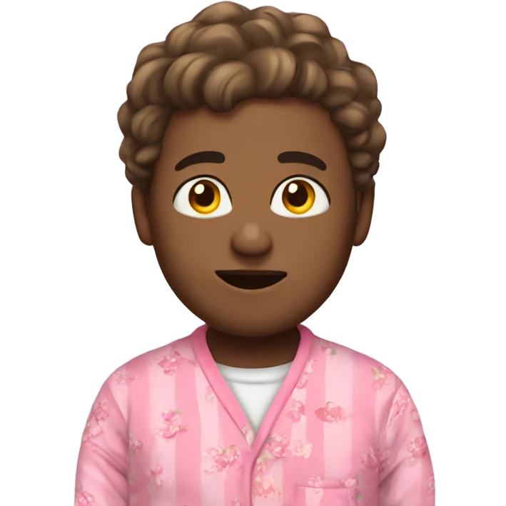 Me wearing pijama emoji