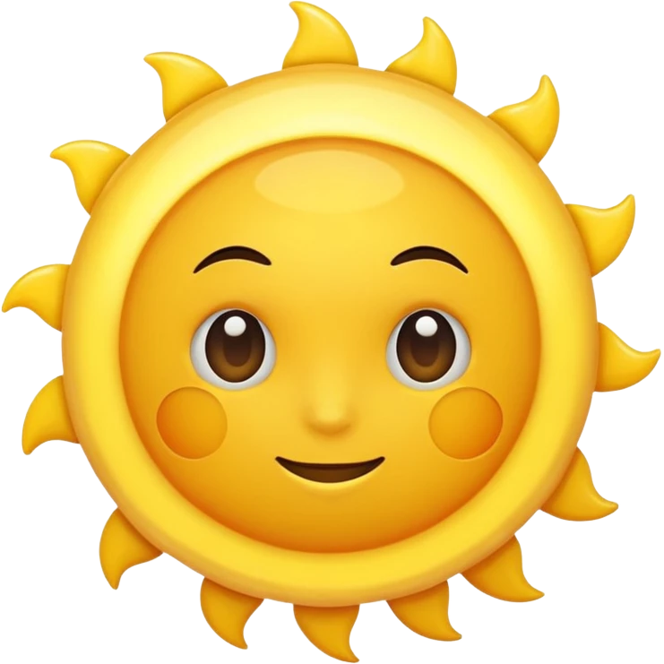 sun emoji