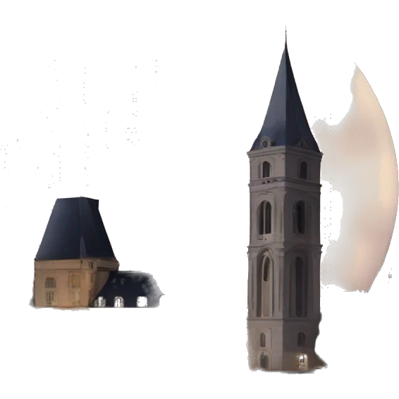 Bordeaux in the night emoji