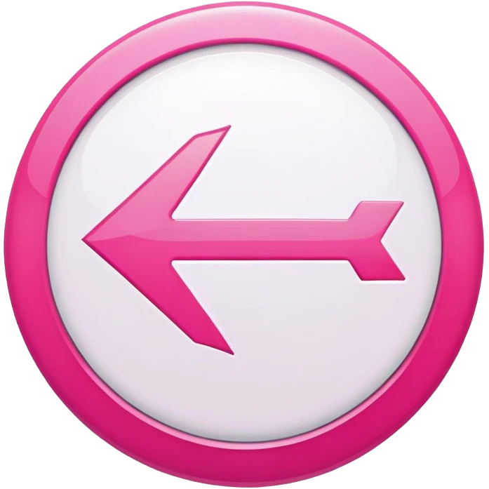 cirlce with pink arrow emoji