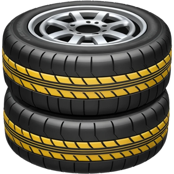 stacked tires emoji