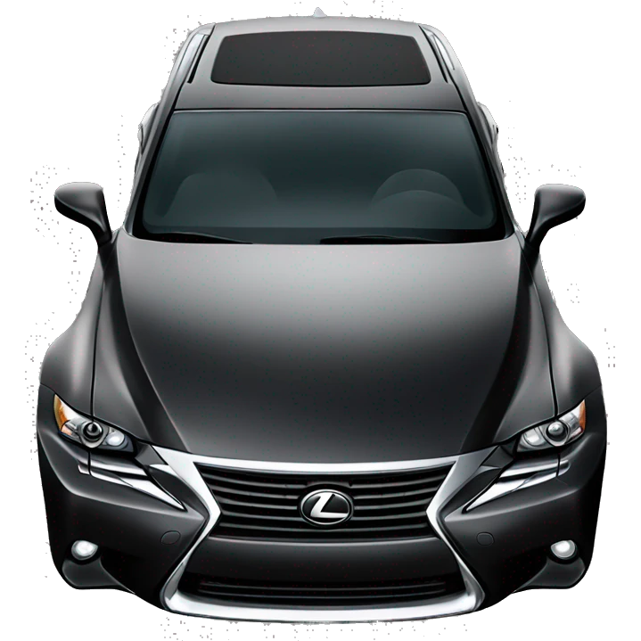 Black Lexus is350 emoji