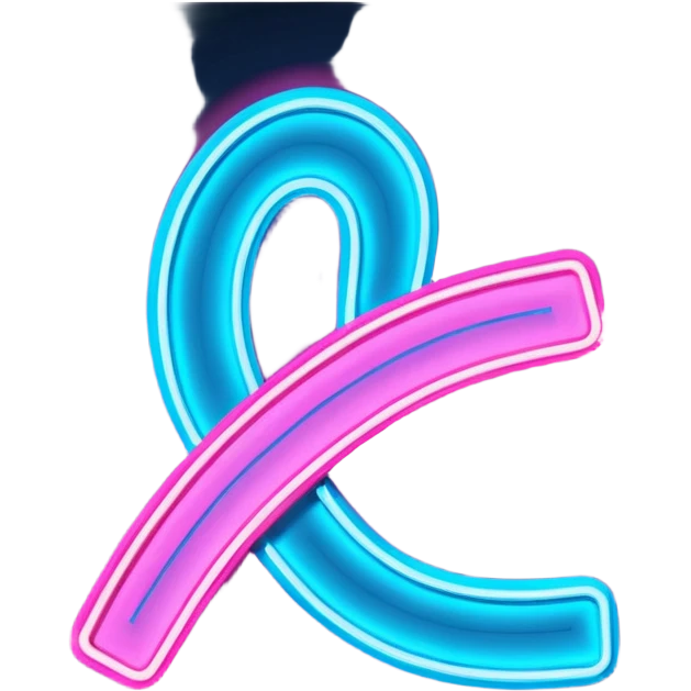 Arte y neon flex emoji