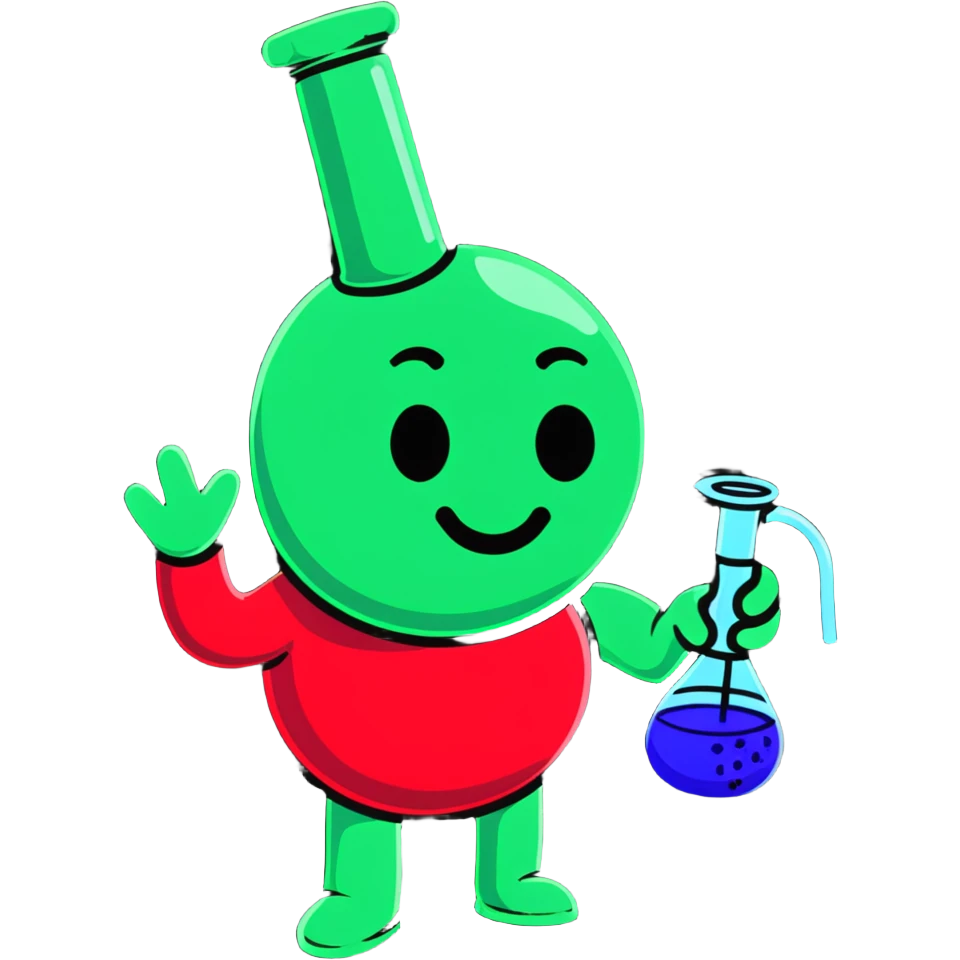 Kool-Aid man smoking a bong emoji