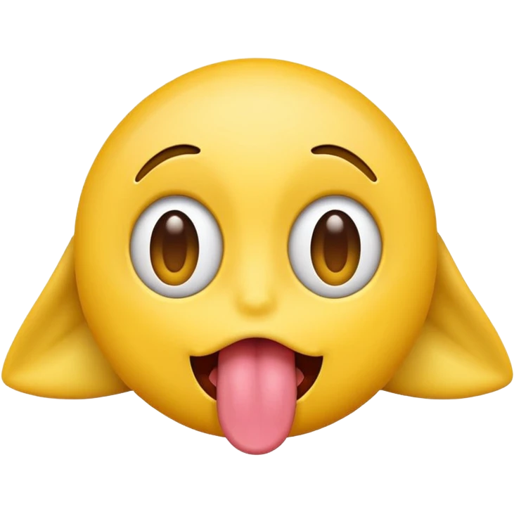 emoji with eyes rolled back and tongue out emoji