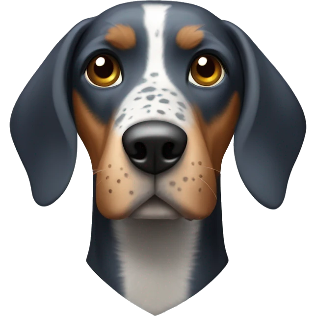 Blue tick coon hound emoji