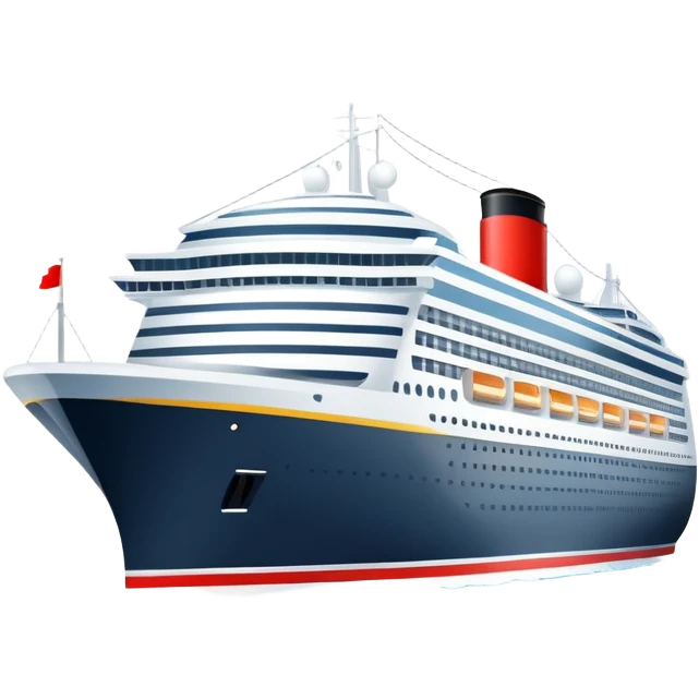 Cruise ship emoji