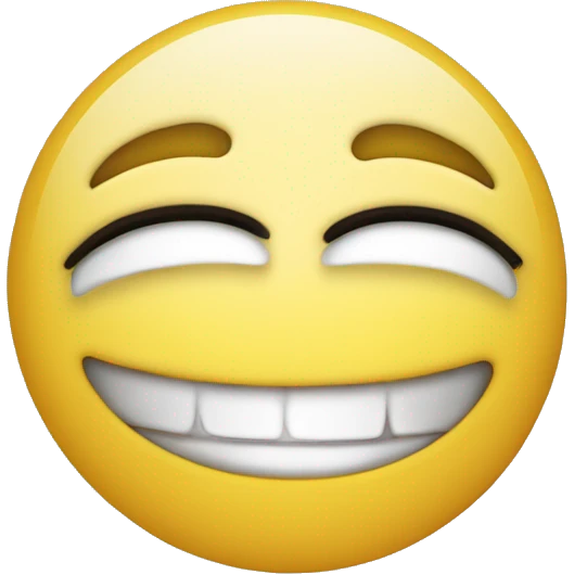 Lächelnder smiley der ein Auge halb zu hat emoji