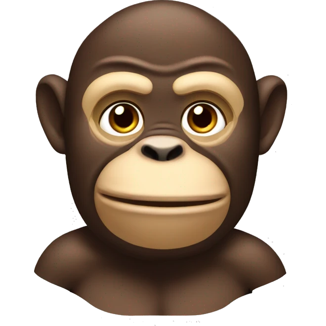 Chunky monkey emoji