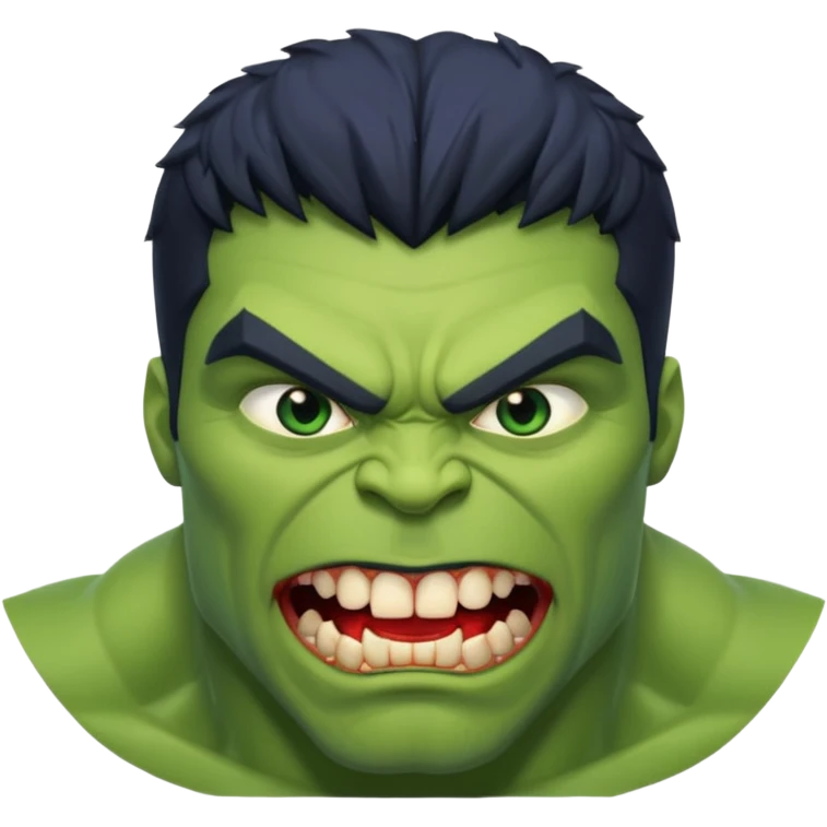 hulk e  vampiro  emoji