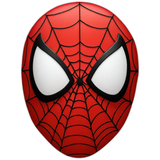 spiderman-face-in-a-circle red emoji