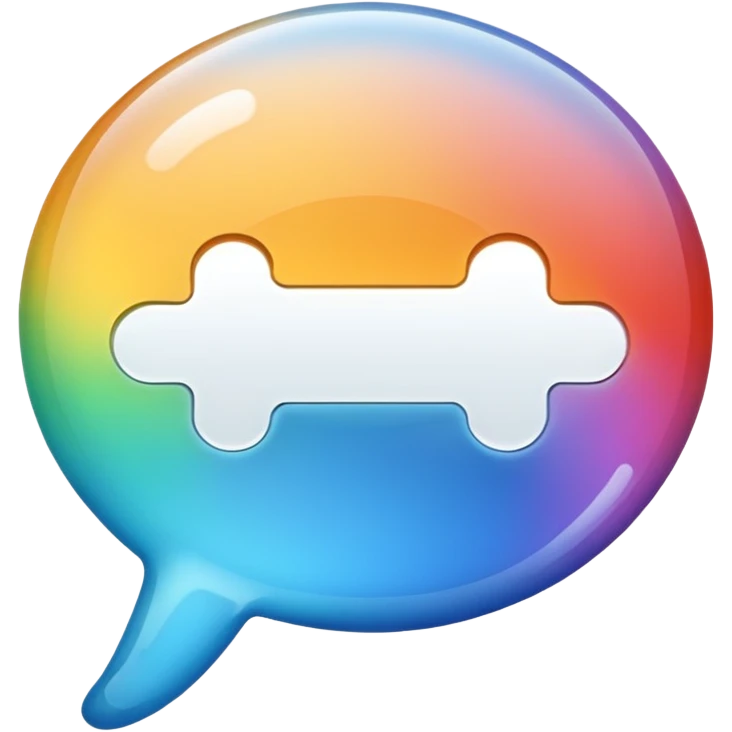 comment bubble emoji