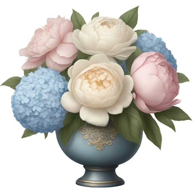 Old money flowers emoji