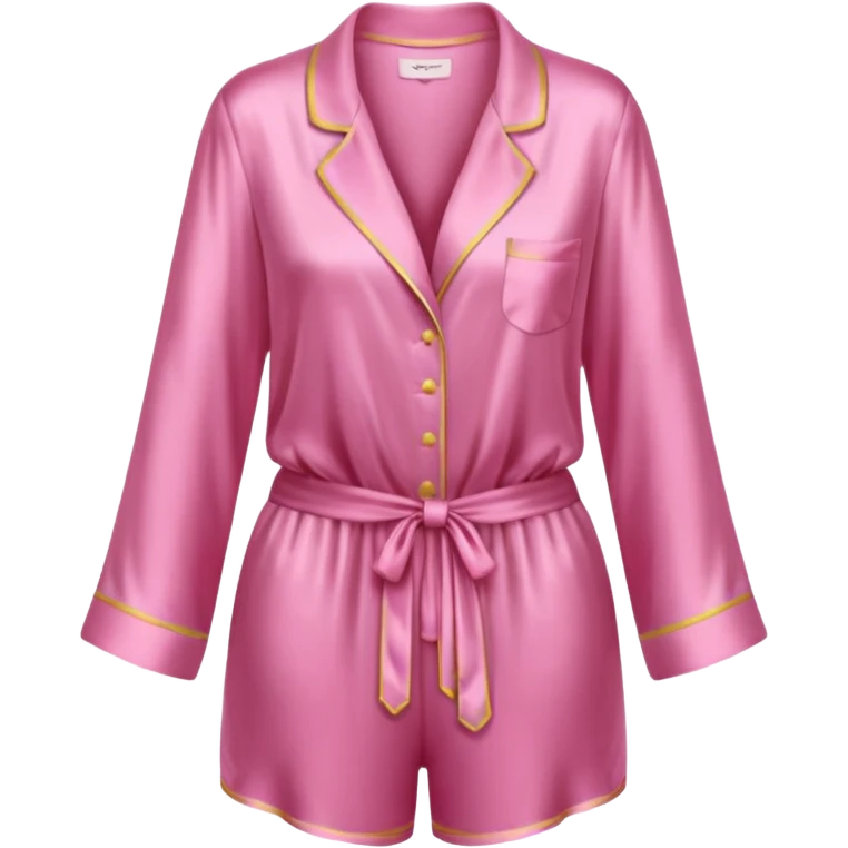 pink silk pajamas emoji