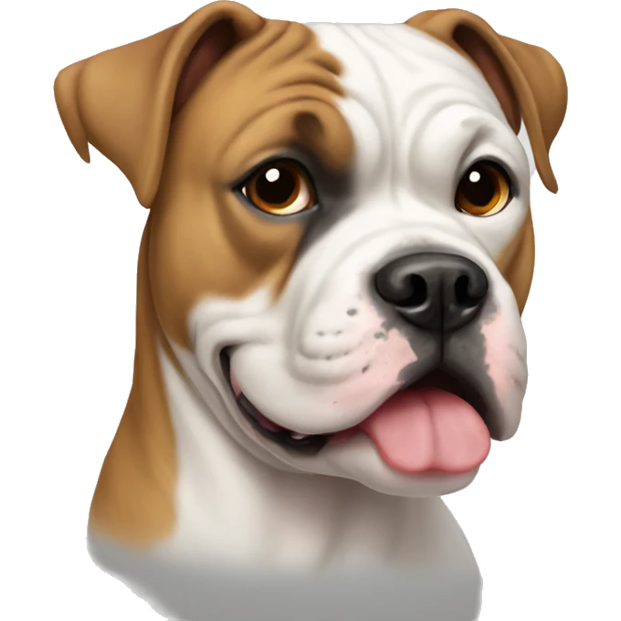 American bulldog emoji
