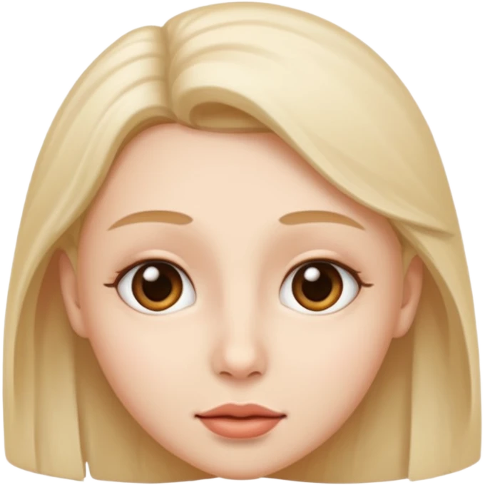 Whispering face emoji