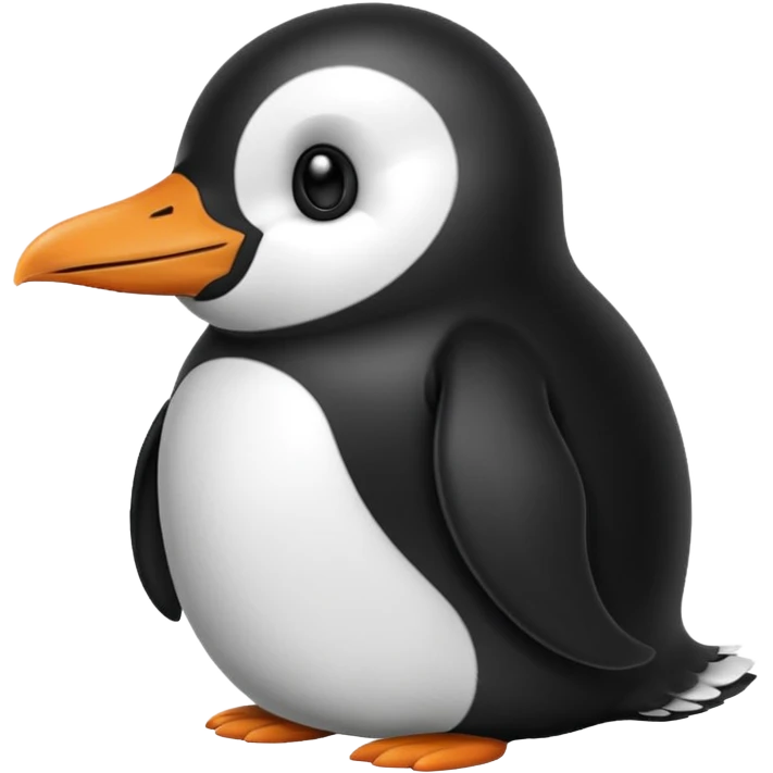 Hazme un emoji de un pingüino que está indicando que algo le gusta emoji