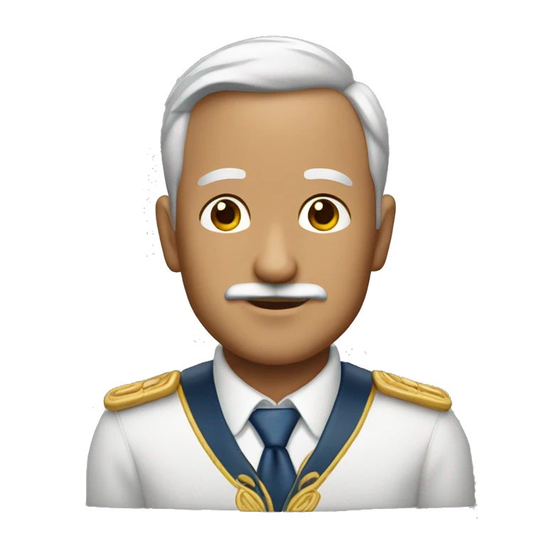 Señor de 40 años con vigote emoji