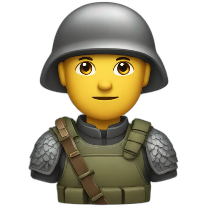 Moine soldat emoji