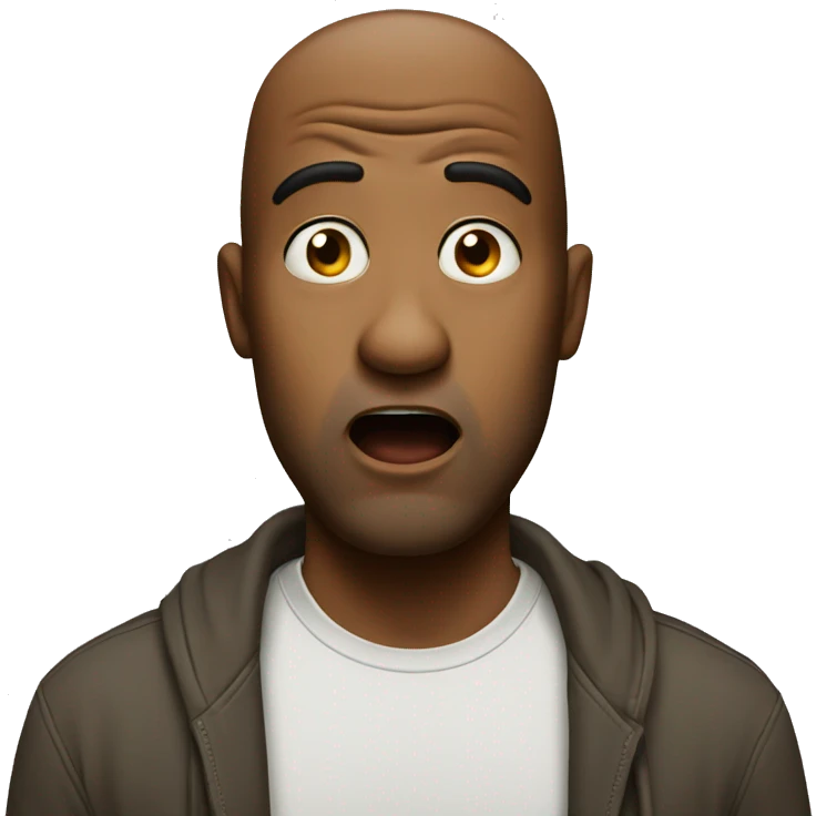 Surprised American Man  emoji