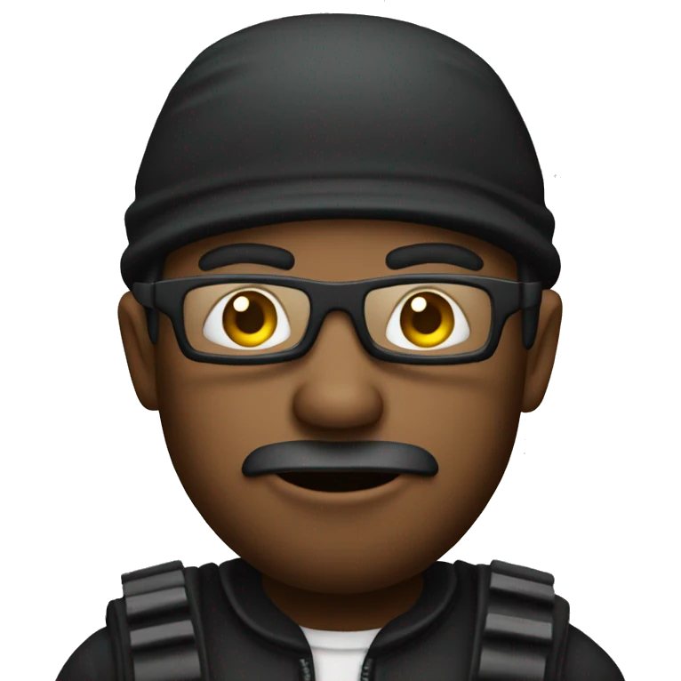 Bank robber emoji